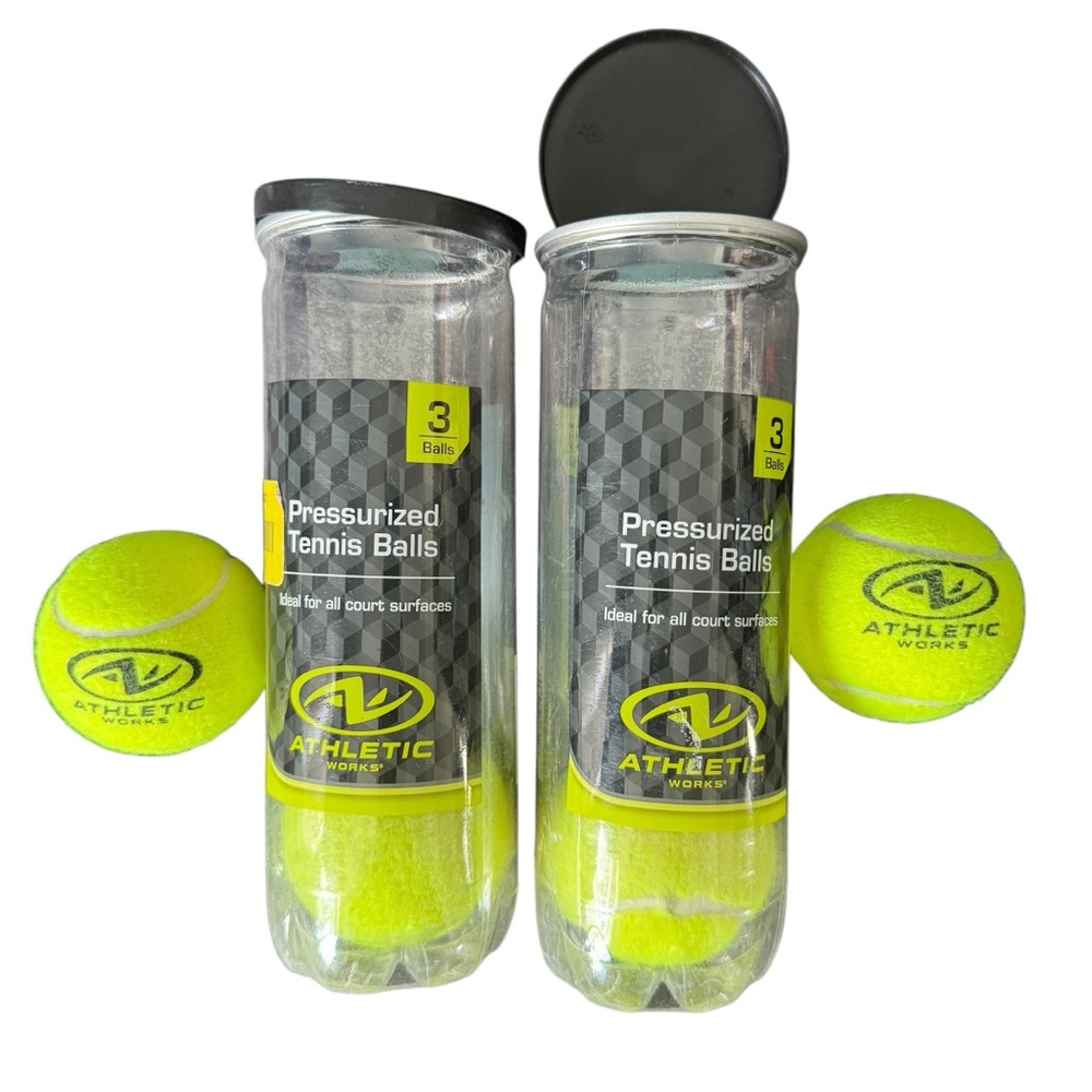 Athletic Works Tennis Balls - Bright Yellow